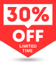 30% Discount - Limited Time
