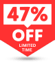 47% Discount - Limited Time