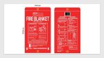 ZEN fire blanket front and back