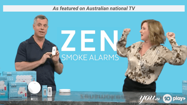 ZEN Interconnected Smoke Alarms featured on Australian National TV