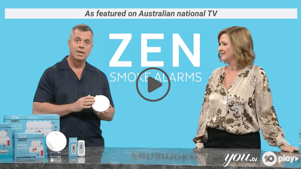 ZEN Interconnected Smoke Alarms featured on Australian National TV